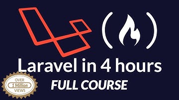 Laravel PHP Framework Tutorial - Full Course for Beginners (2019)
