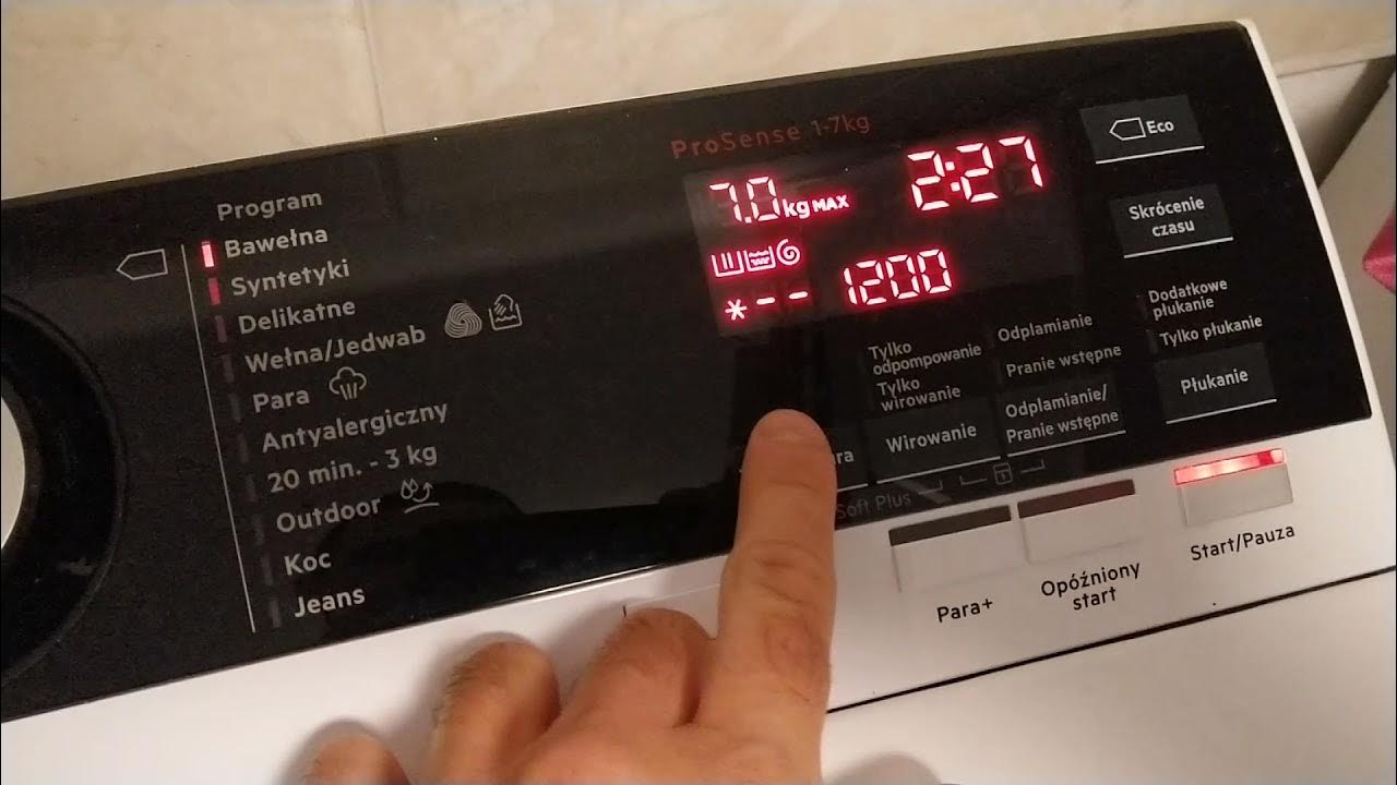 Pralka AEG 7000 Series Lavamat YouTube