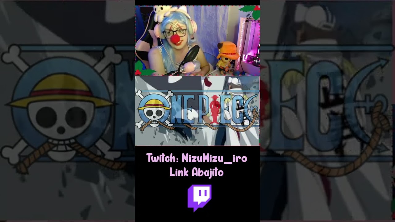 Reacción | Shirohige ES DIOS  | One Piece | Twitch: MizuMizu_iro #shorts #onepiece