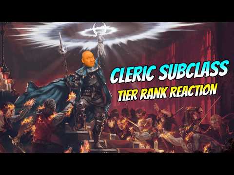 Cleric Subclass Tier Rank Reaction: D4 Deep Dive, Dnd 5.5