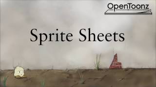 OpenToonz Sprite Sheets