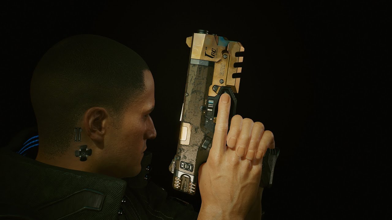 План б пистолет cyberpunk