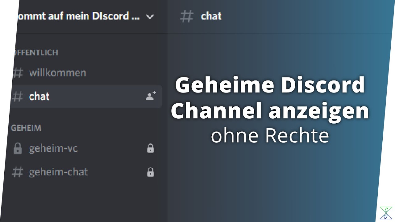 Geheime Discord Channel anzeigen [ohne Rechte] | Crazy Dead