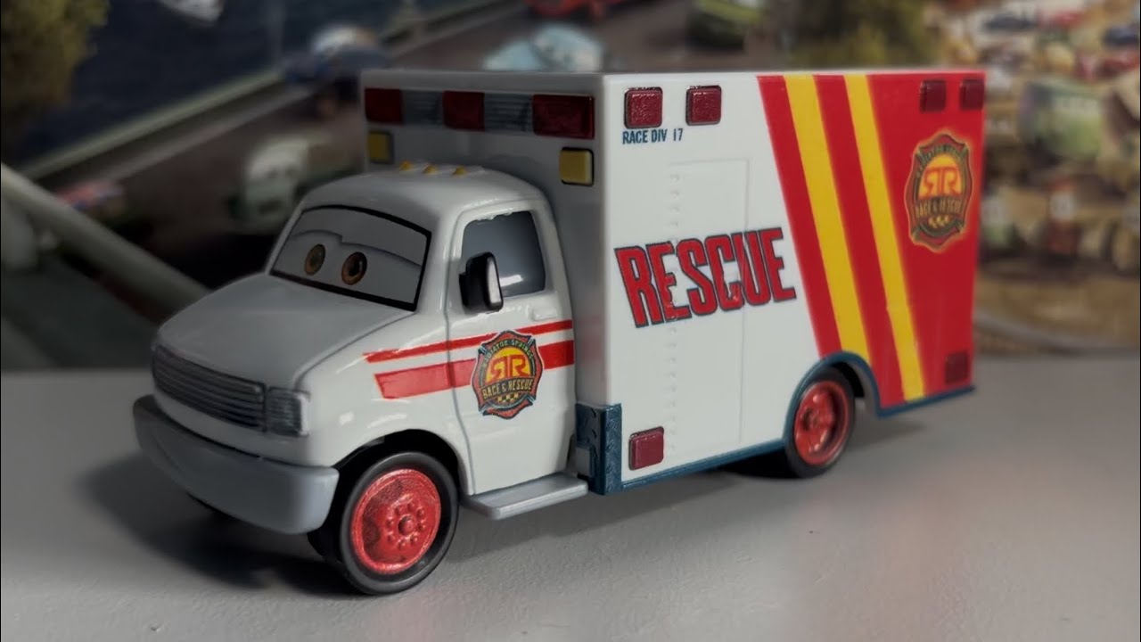 Mattel Disney Pixar Cars 3 Diecast - Race & Rescue Morgan Martins