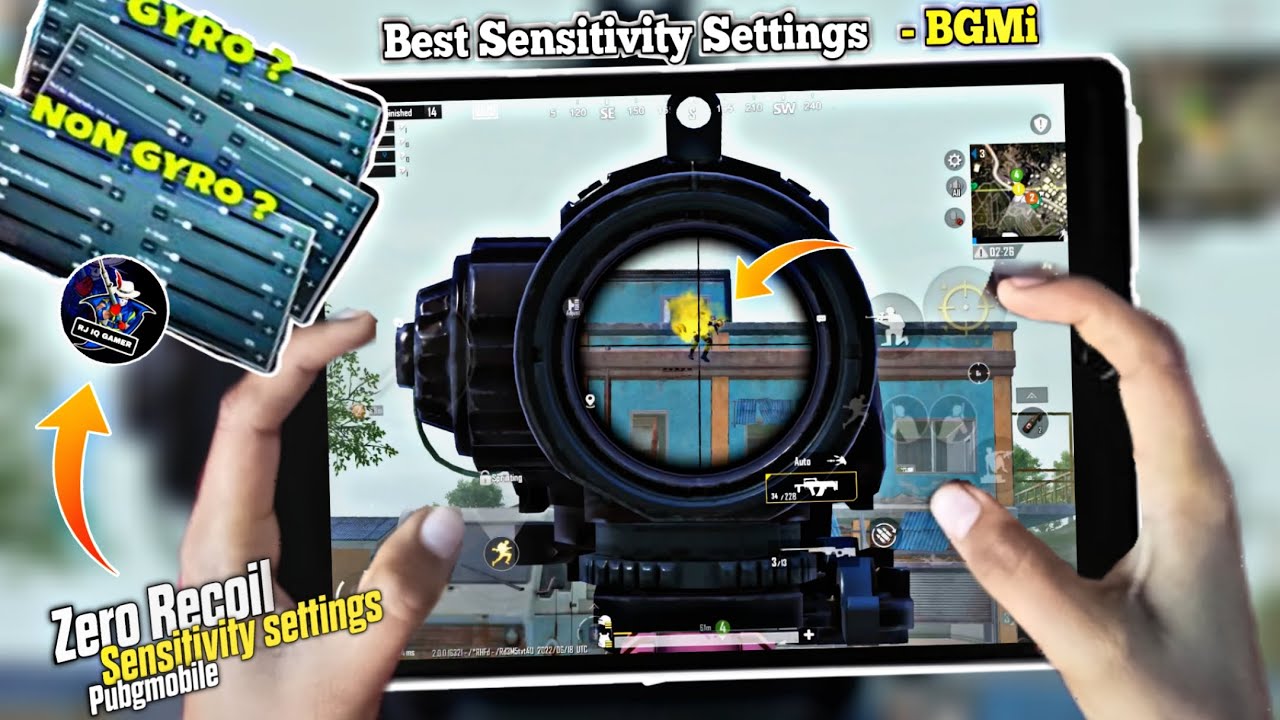 iPad 9 Gen BGMI New 2.0 UPDATE Best SENSITIVITY+Control Code to IMPROVE AIM & REFLEXES BGMI/PUBG