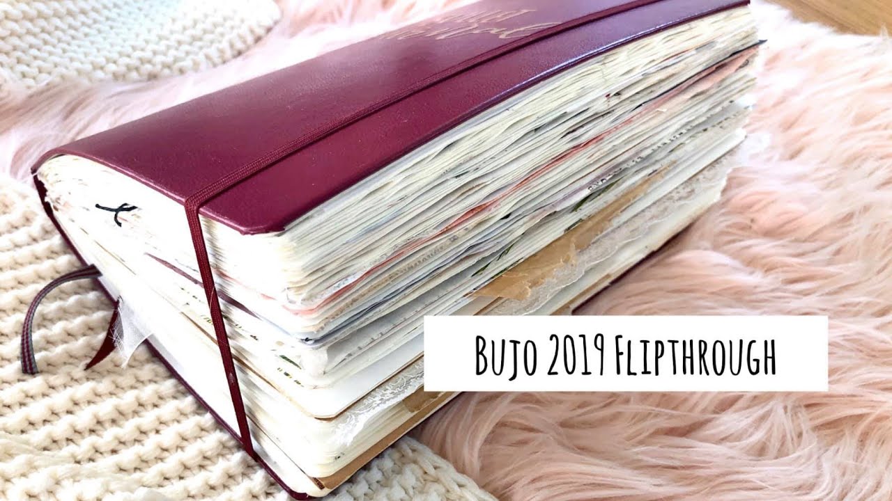 Bullet Journal Flipthrough 2019 | Bujo | das Jahr 2019 Rückblick