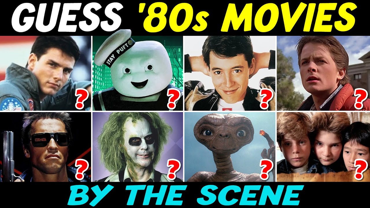 Угадайте фильм 80-х по сцене 🎞️ | 100 культовых фильмов 🍿
