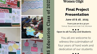 Final Research Project Presentation of BS Education 2025 Part II