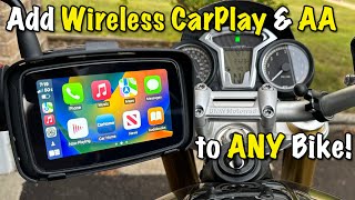 Add CarPlay & Android Auto to ANY Motorcycle  Ottocast Lite C5