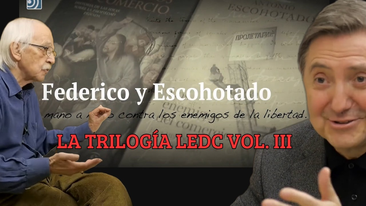 Escohotado cierra su trilogía LEDC Tomo 3: El fracaso del comunismo. Con Jiménez Losantos (HD)
