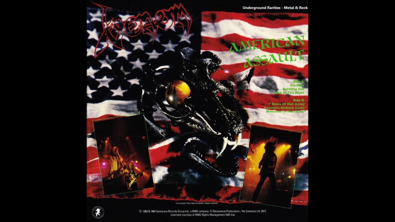 V̲enom̲ - A̲m̲erican A̲ssault̲ (1985) [Full EP]