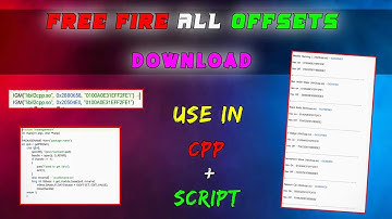 Free Fire All Offsets File Download | FF 1.94 Offsets | Free Fire Offsets