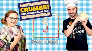 Crumbs!: The Sandwich Filler Game - Board Game  Review -  5 Reasons to Play