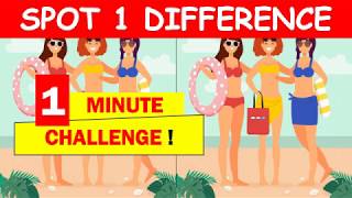 Spot One Difference . In One Minute. Bikini Challenge ! screenshot 1