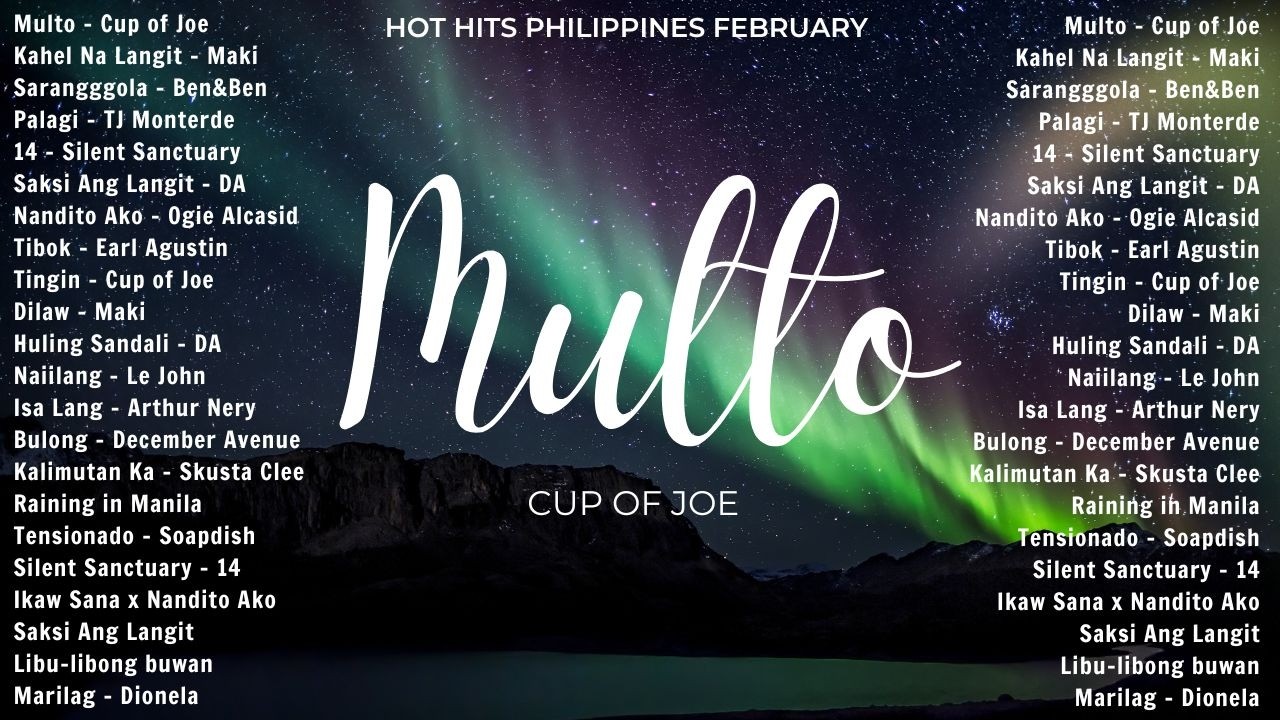 Multo - Cup Of Joe 🎵 OPM Love & Hugot Hits 2026 🌙 Trending Tagalog Songs on Spotify
