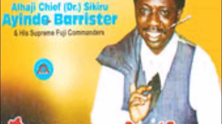 Sikiru Ayinde Barrister Appreciation