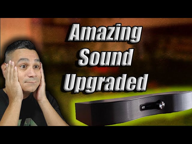 New SoundFun Mirai Speaker TV Dialogue Enhancing Sound Bar Setup