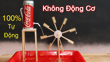 Bí ẩn cách làm guồng nước chạy tự động không cần động cơ