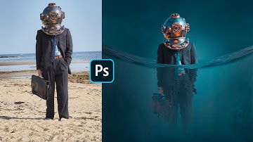 Photoshop Manipulation Tutorial Underwater