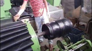 Semi-automatic Tire Building Machine.mp4