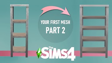 How to Make MESH in The Sims 4? | Easy & Simple Custom Content (CC) Tutorial for Beginners (BLENDER)