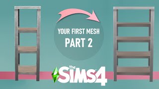 How to Make MESH in The Sims 4 | Easy & Simple Custom Content (CC) Tutorial for Beginners (BLENDER)