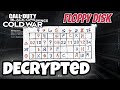 How to Decrypt the Floppy Disk in Black Ops Cold War - Operation Chaos DECRYPT THE FLOPPY DISK