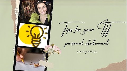 How to write your ITT Personal Statement