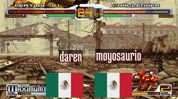 FT5 @svcsplus: daren (MX) vs moyosaurio (MX) [SNK vs Capcom Chaos Super Plus svc Fightcade] Jul 24