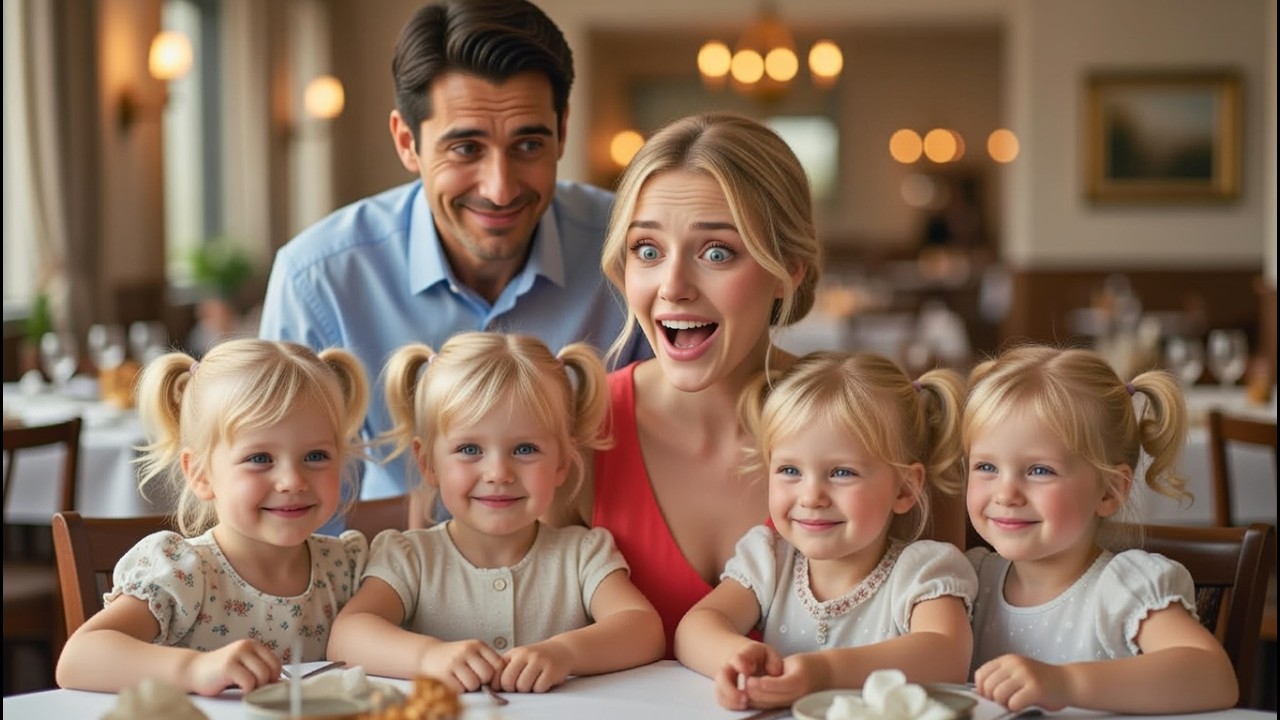 Llegó a Cita a Ciegas con Trillizos y Padre Soltero Hace lo Inesperado Cambiando Todo