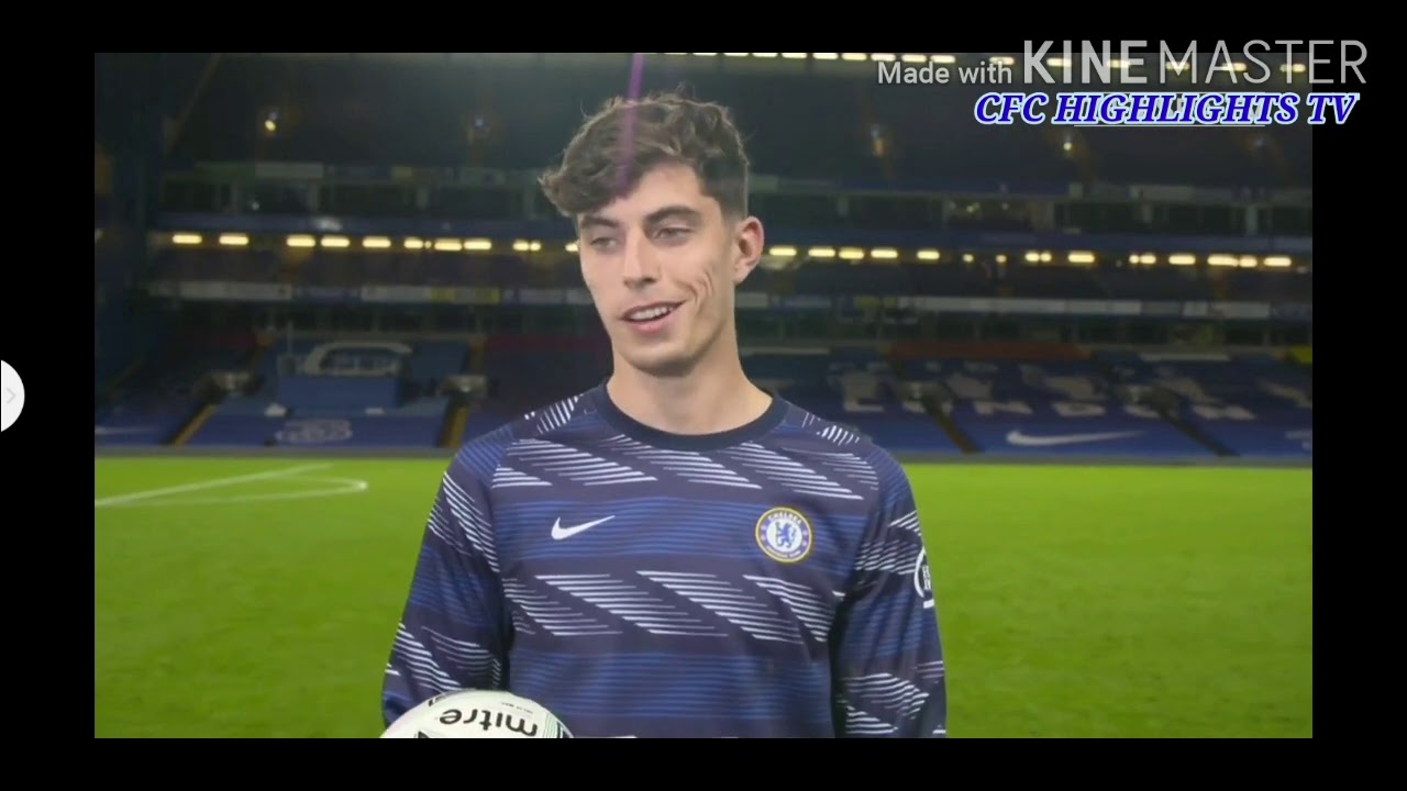 KAI HAVERTZ POST MATCH INTERVIEW /Man of the match / - YouTube