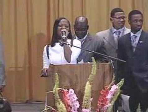 Evangelist Kristina Johnson Preaching AIM 2007 pt 2