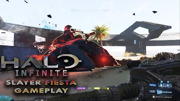 HALO INFINITE Fiesta Slayer Behemoth Gameplay (PC) │ 4v4 Behemoth (No Commentary)