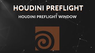 GridMarkets Houdini Preflight Window