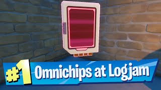 Collect Omni Chips at LogJam Lumberyard Location - Fortnite