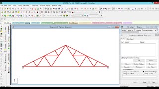 STAAD PRO Tutorial 2 | Roof Truss | Civil Engineering | Assamese