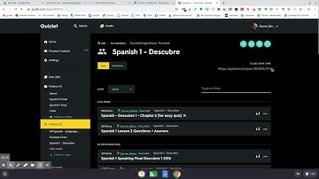 Quizlet: Create a class and track student progress