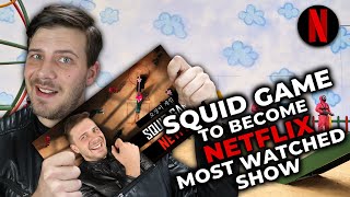Squid Game (오징어 게임) is about to become Netflix Most-Watched Show!