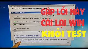 Cách xử lý máy tính khởi động không vào win, vừa vào khởi động lại | Kiến Thức Máy Tính 24H