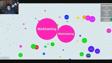 BLOB WARS #1 with Vikkstar (Agario  / AGAR.IO)