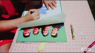 🔵HAND TRACING PART 1👋🖐️✍️✏️🖍️ ART gallery for BEGINNERS