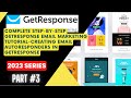 GetResponse Series | Creating email Autoresponders in GetResponse
