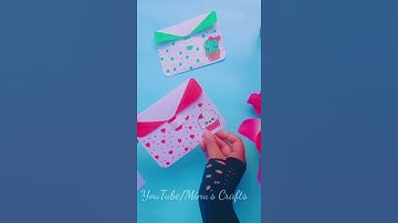 How to Make Mini File Folder/DIY Paper Crafts Idea/DIY Mini File Tutorial/DIY File Tutorial/#shorts