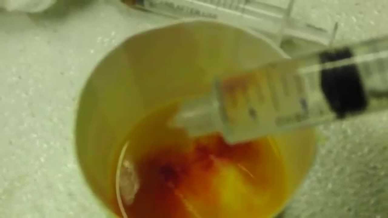 Making Biodiesel Titration of Oil with Curry Indicator YouTube