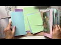 Making fairy journals start to finish - Blank & interesting pages (Part 4)