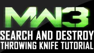 MW3 Spawn Throwing Knives - Seatown