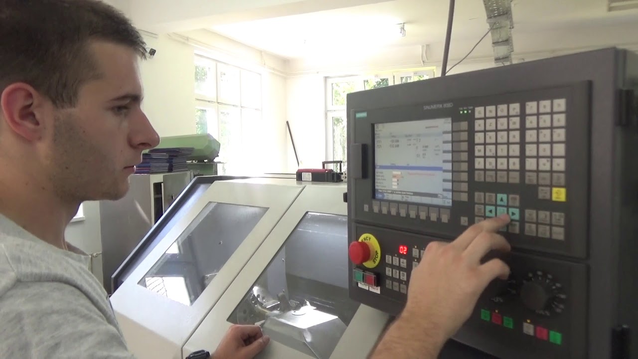 Rad CNC mašine u Tehničkoj školi 14.06.2019.