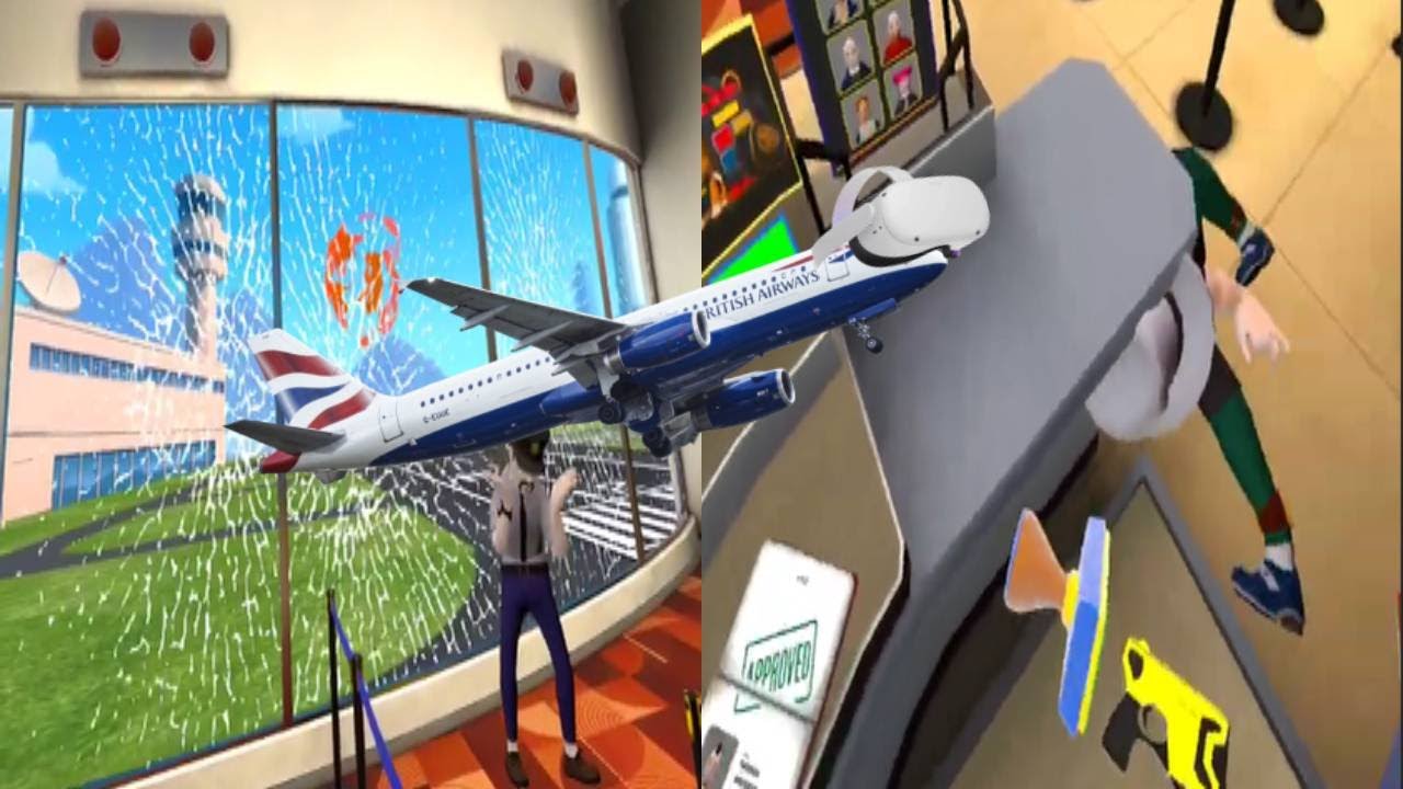 Becoming the Worst AIRPORT Security Officer in VR