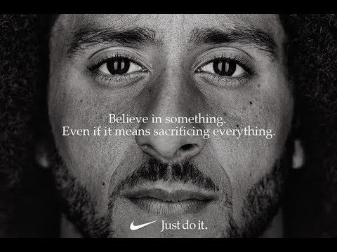 2016 lys Colin Kaepernick The New Face Of Nike's 'Just Do It' Campaign
