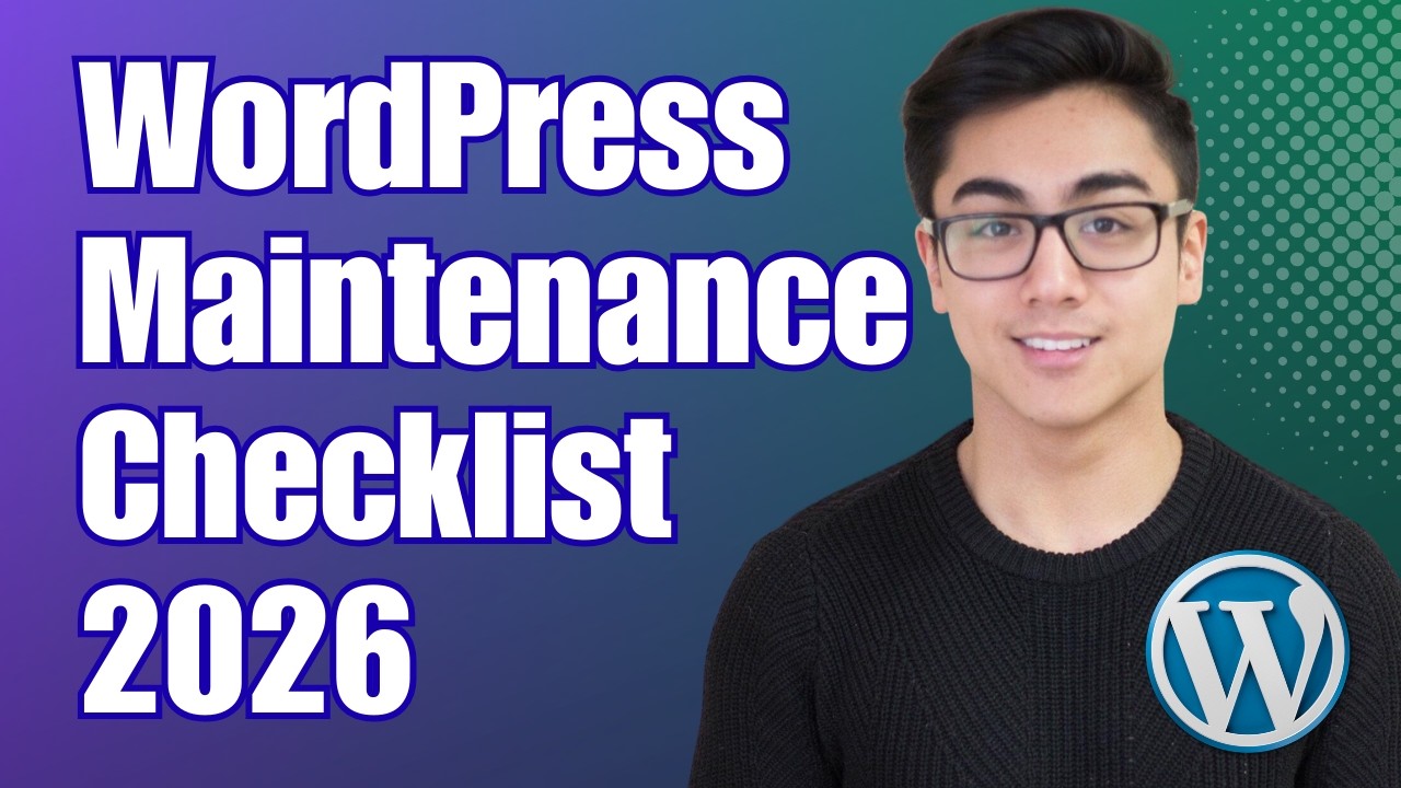 How To Do WordPress Site Maintenance in 2026 - YouTube